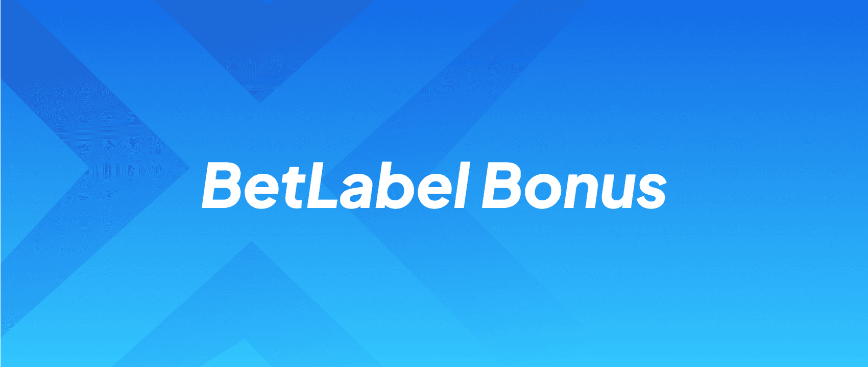 BetLabel Sports Betting Bonus
