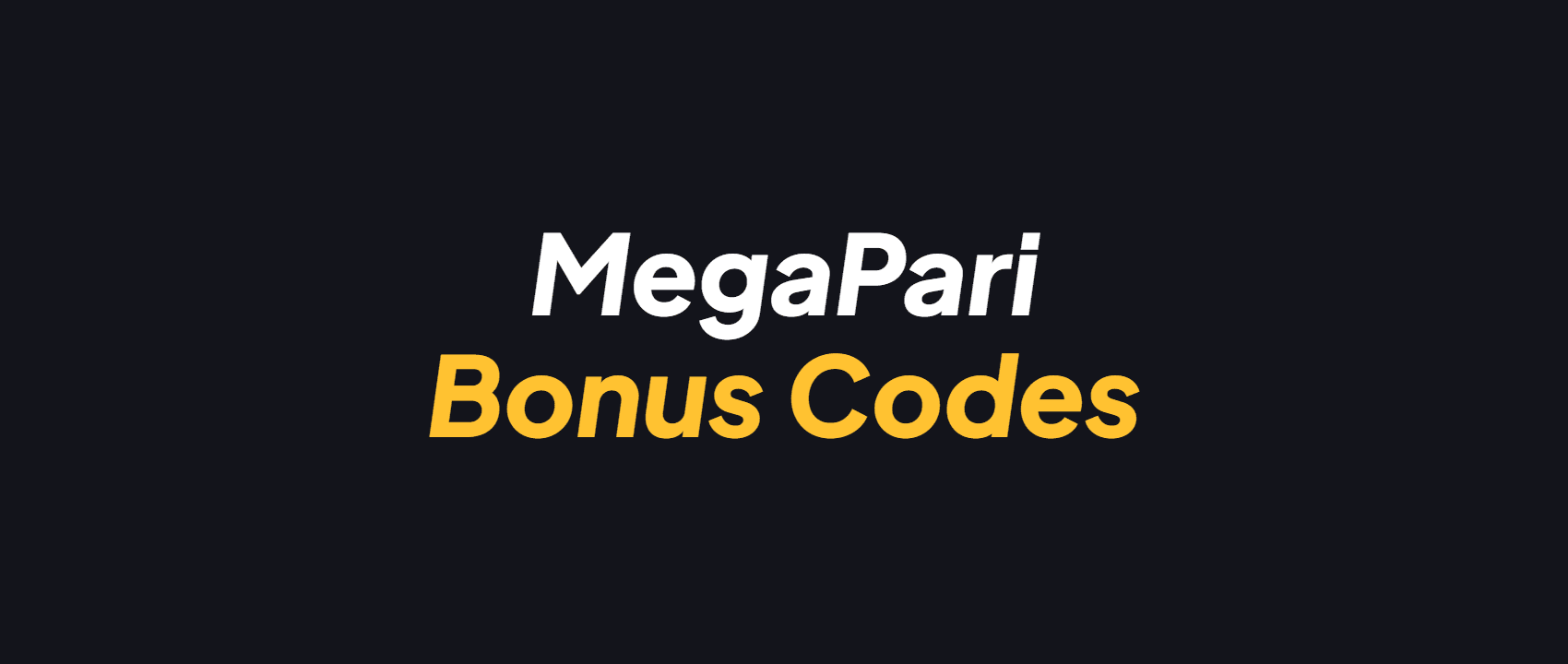 MegaPari Sports Bonus