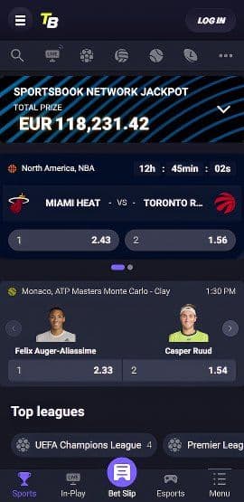 TenoBet Mobile Sportsbook