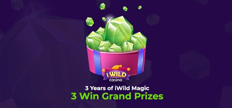 Celebrate 3 Years of iWild Casino with Spectacular Prizes!