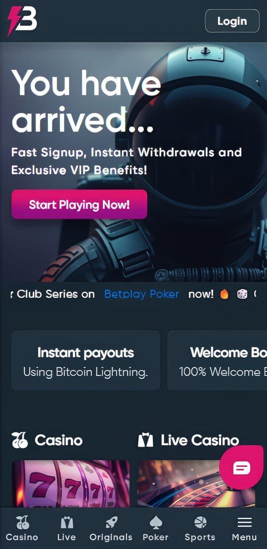 Betplay.io Mobile Casino