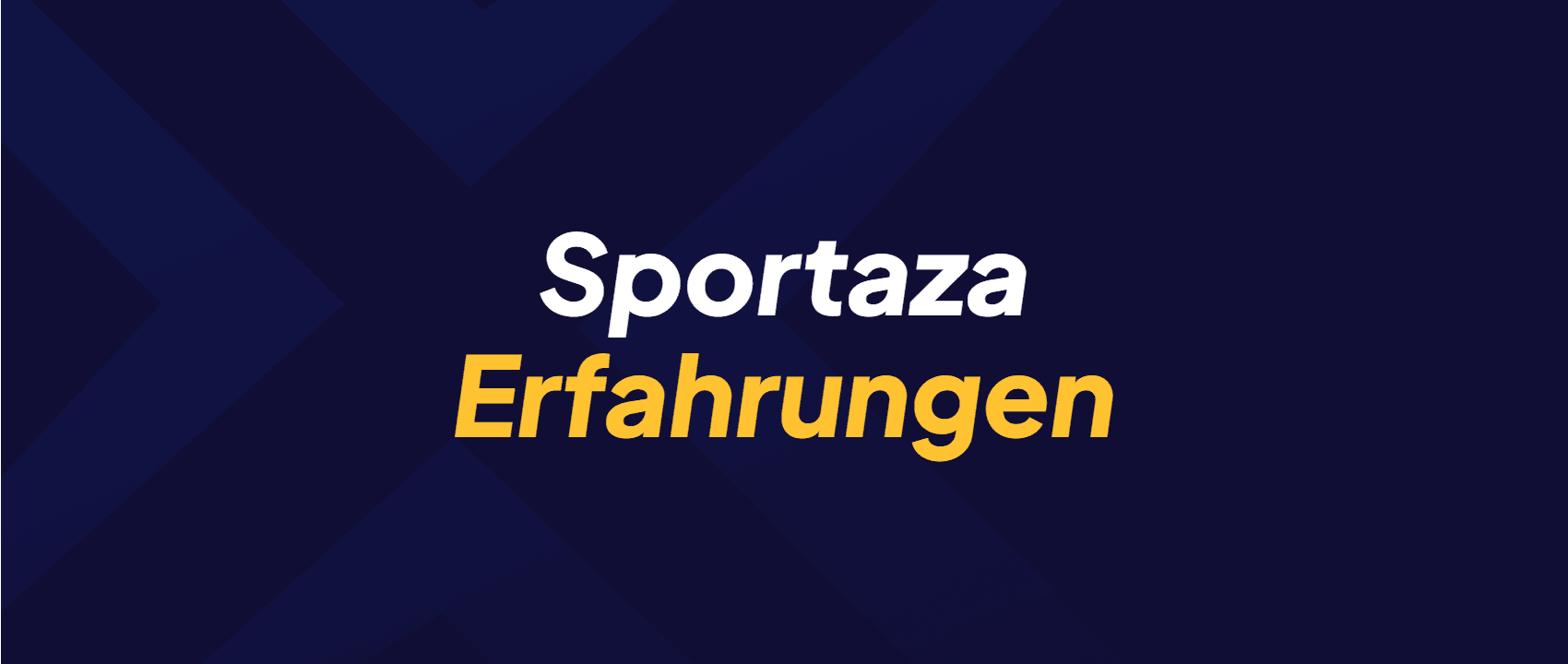 Sportaza Erfahrungen – Sportaza Sport: Casino und Sportwetten im Test