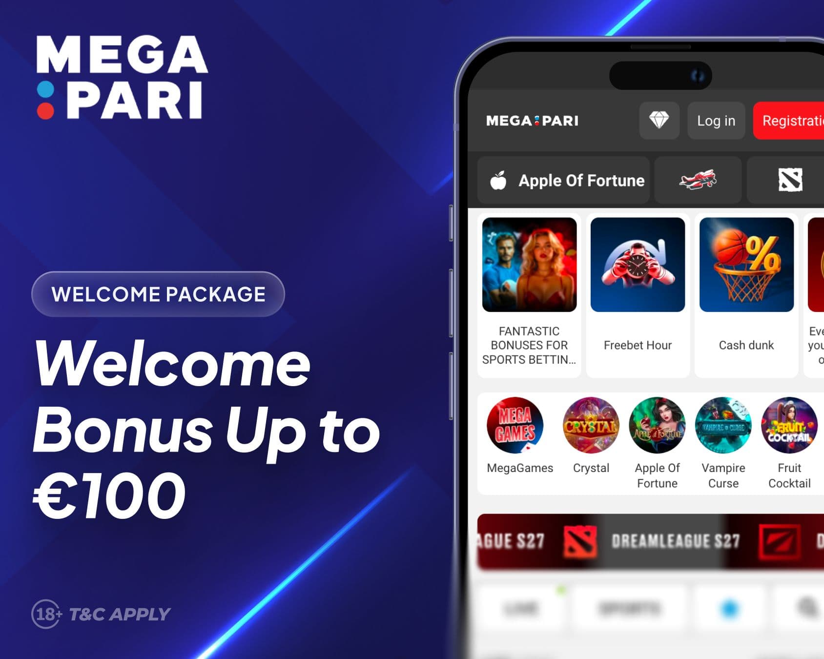 megapari casino welcome offer