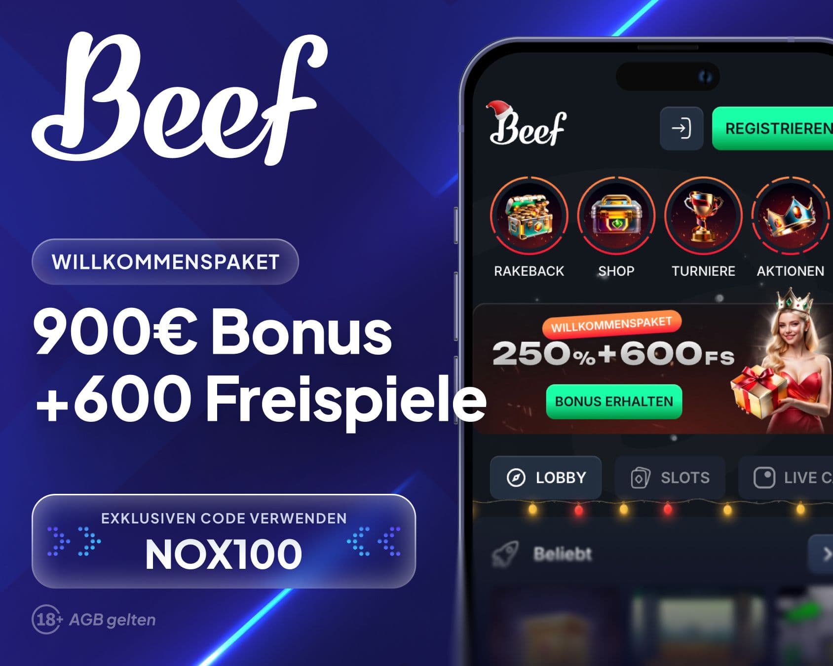 Beef Casino Bonus