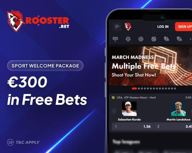 Rooster Bet Sports Bonus