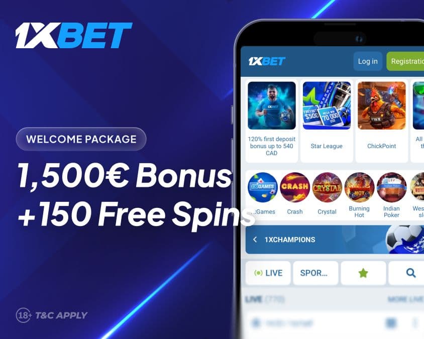 1xBet Casino Welcome Bonus