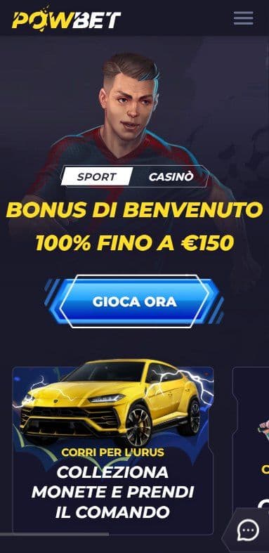 Powbet Scommesse Sportive Home Mobile