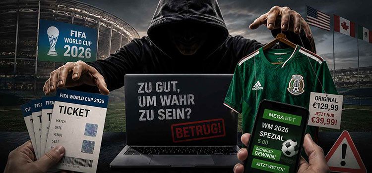 Fußball-WM 2026: Verbraucherzentralen warnen vor Online-Betrug rund um Tickets und Fanartikel