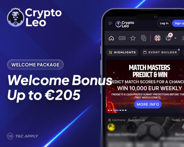 cryptoleo sportsbook welcome offer
