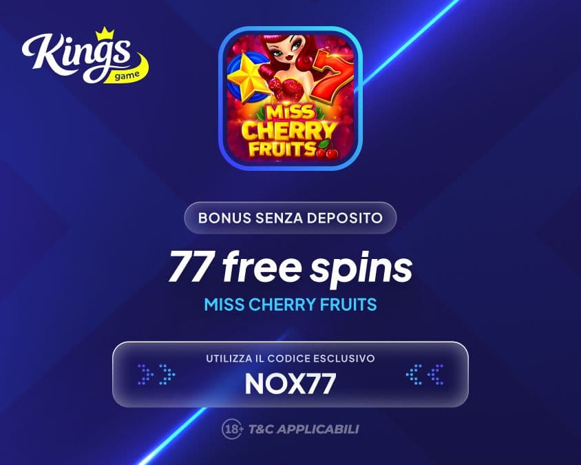 Kings.Game Bonus senza deposito
