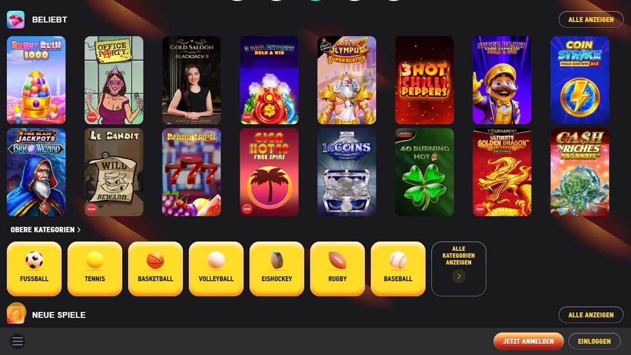 fezbet spielautomaten desktop