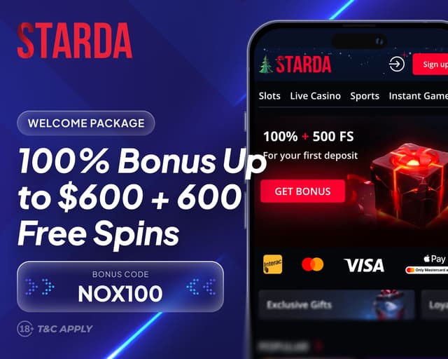 starda casino welcome offer