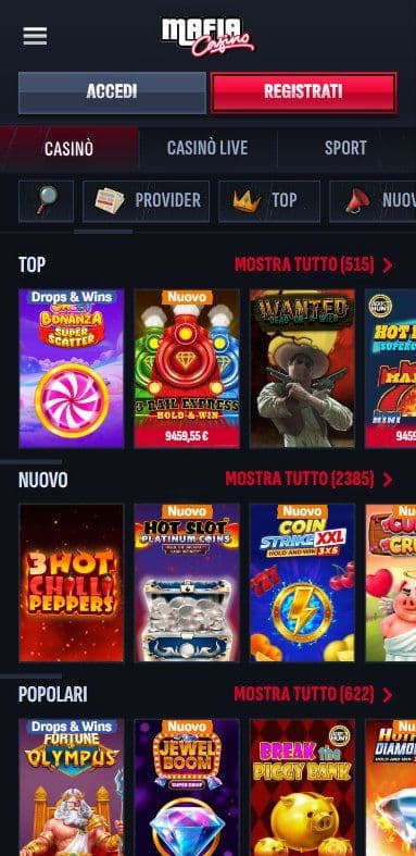 Mafia Casino Slots Mobile