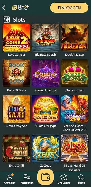 Lemon Casino Slots Mobile