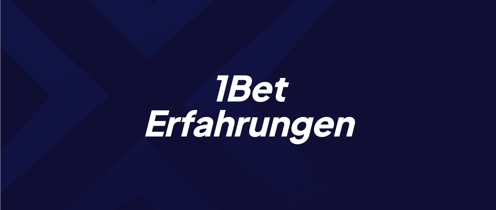 1Bet Erfahrungen