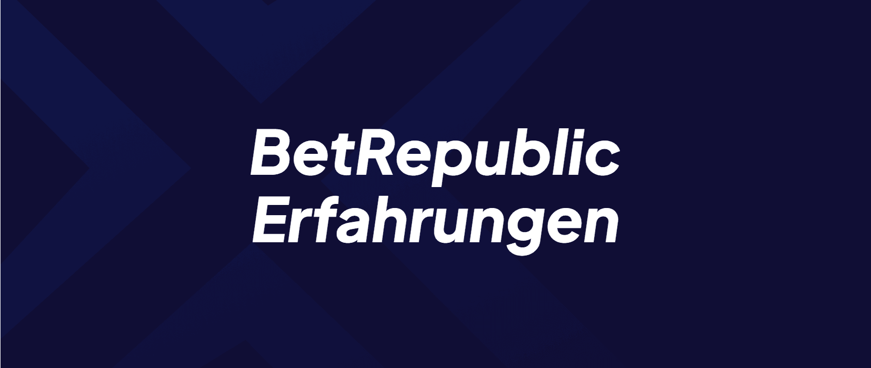 BetRepublic Erfahrungen