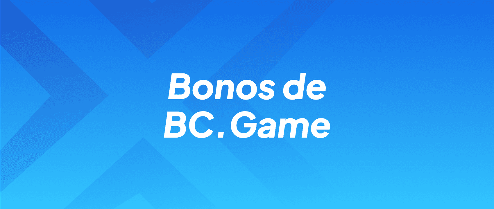 Bonos de BC.Game