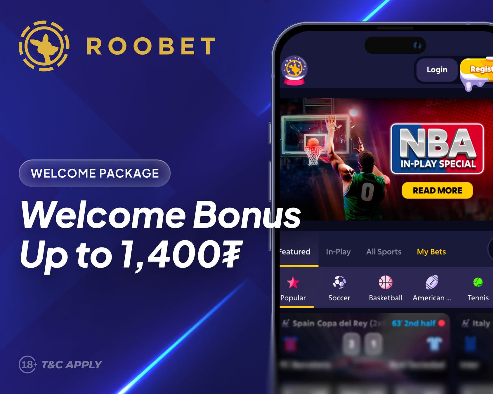 roobet sportsbook welcome offer