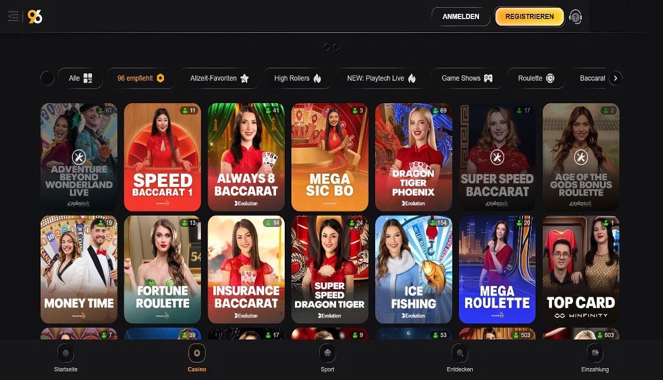 96.com slots desktop