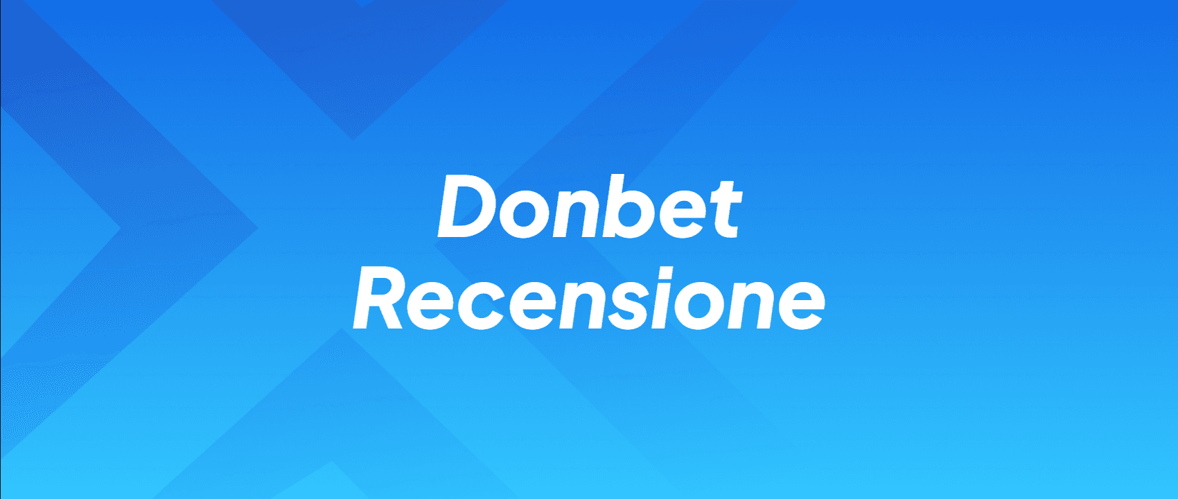 Donbet Recensione