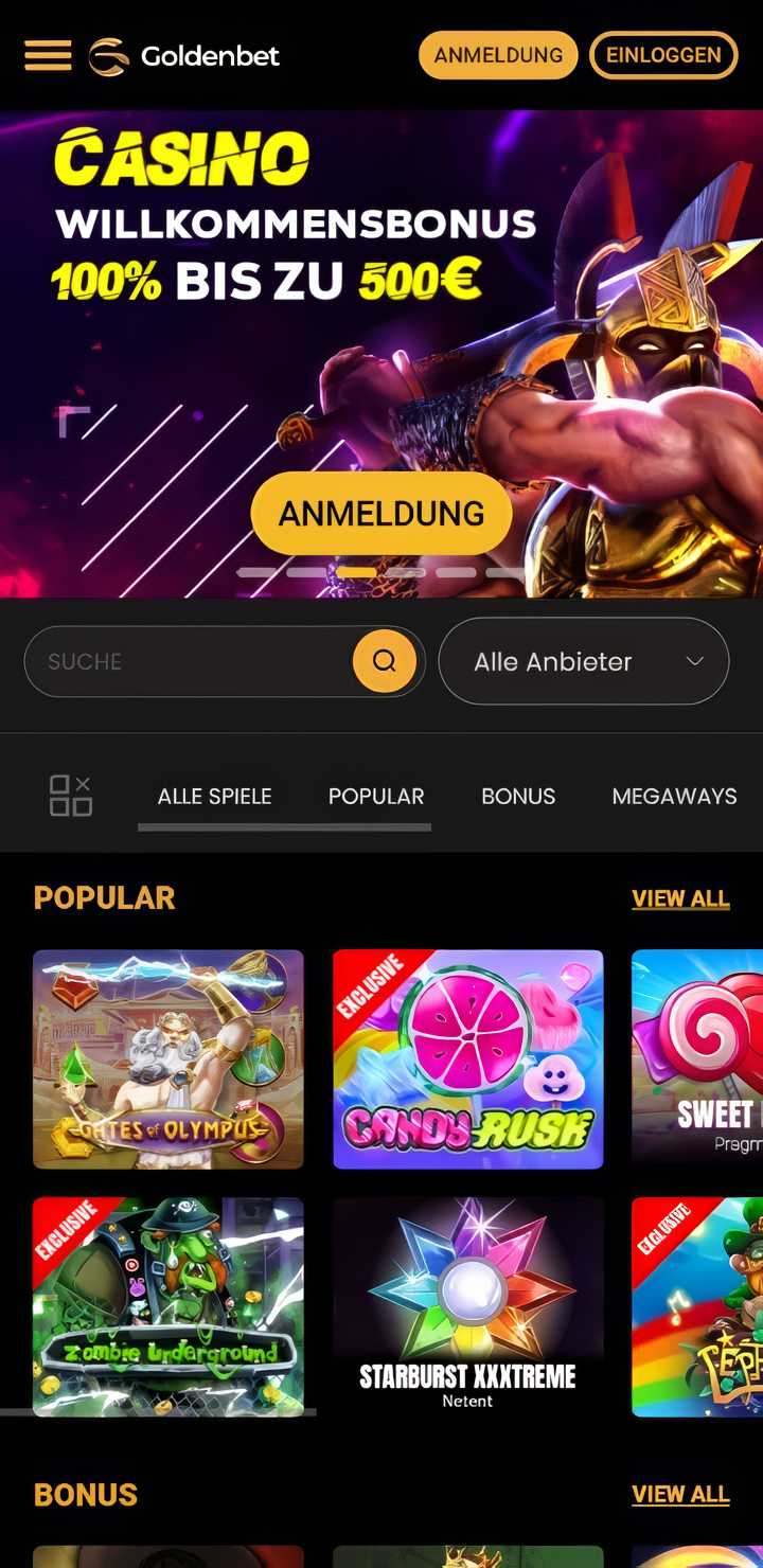goldenbet homepage mobile