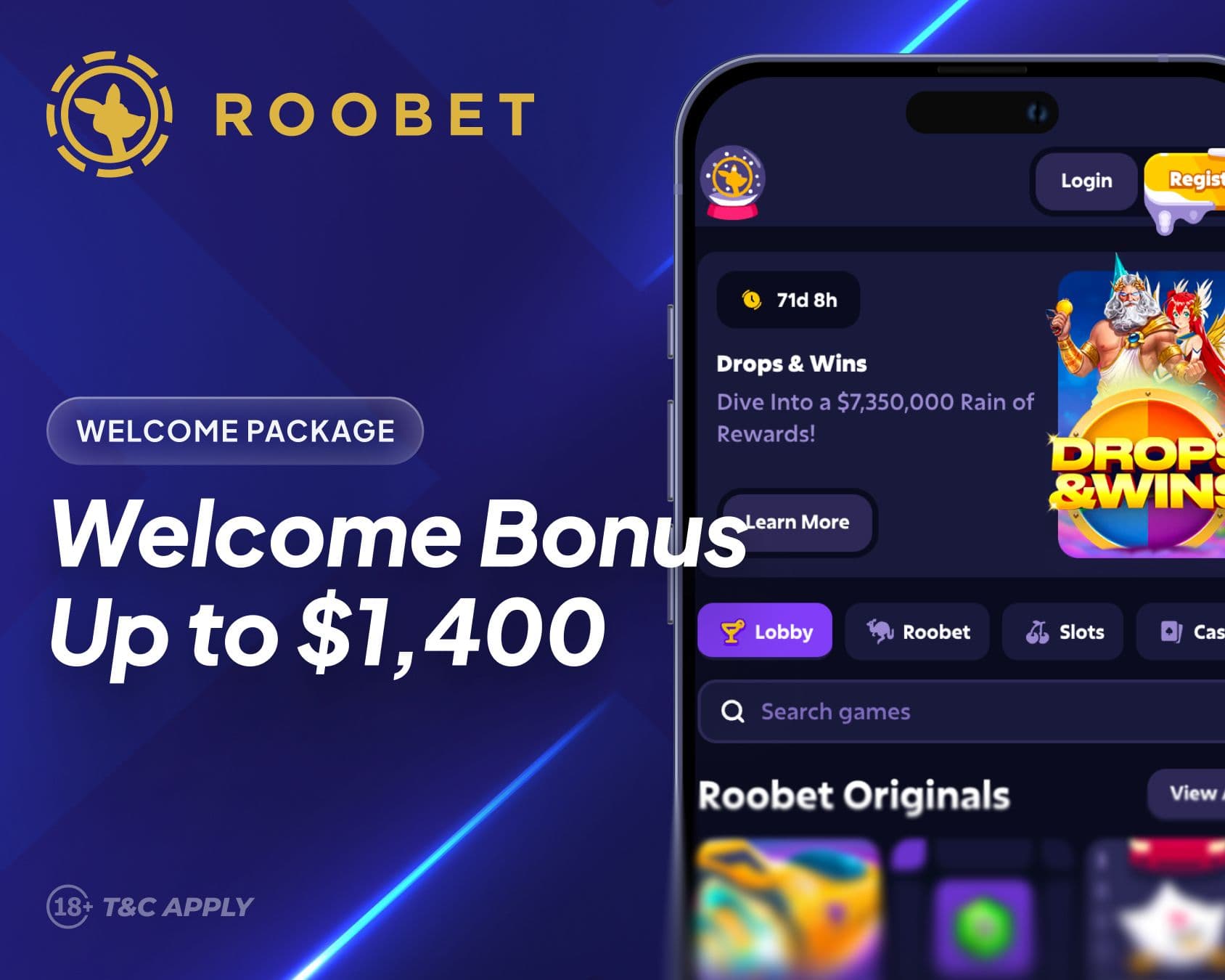 roobet casino welcome offer