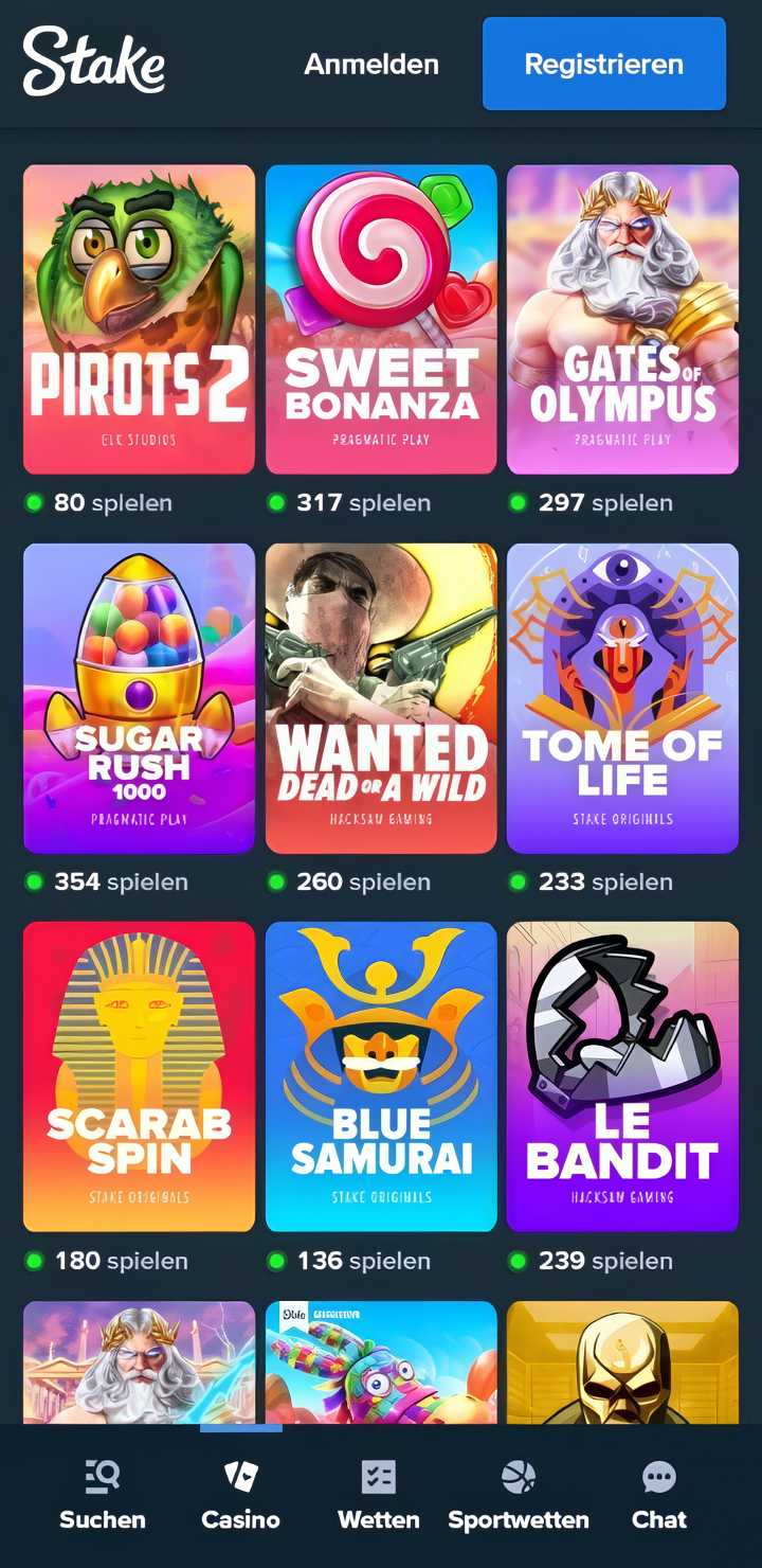 stake.com spielautomaten mobile