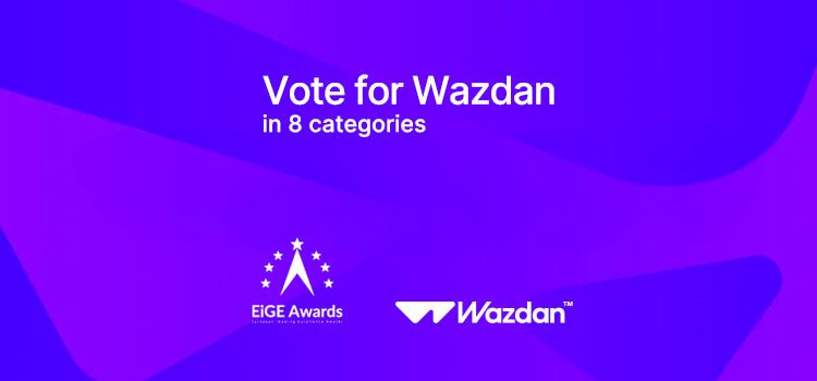 Wazdan mehrfach nominiert: Chancen bei den EiGE Awards 2024