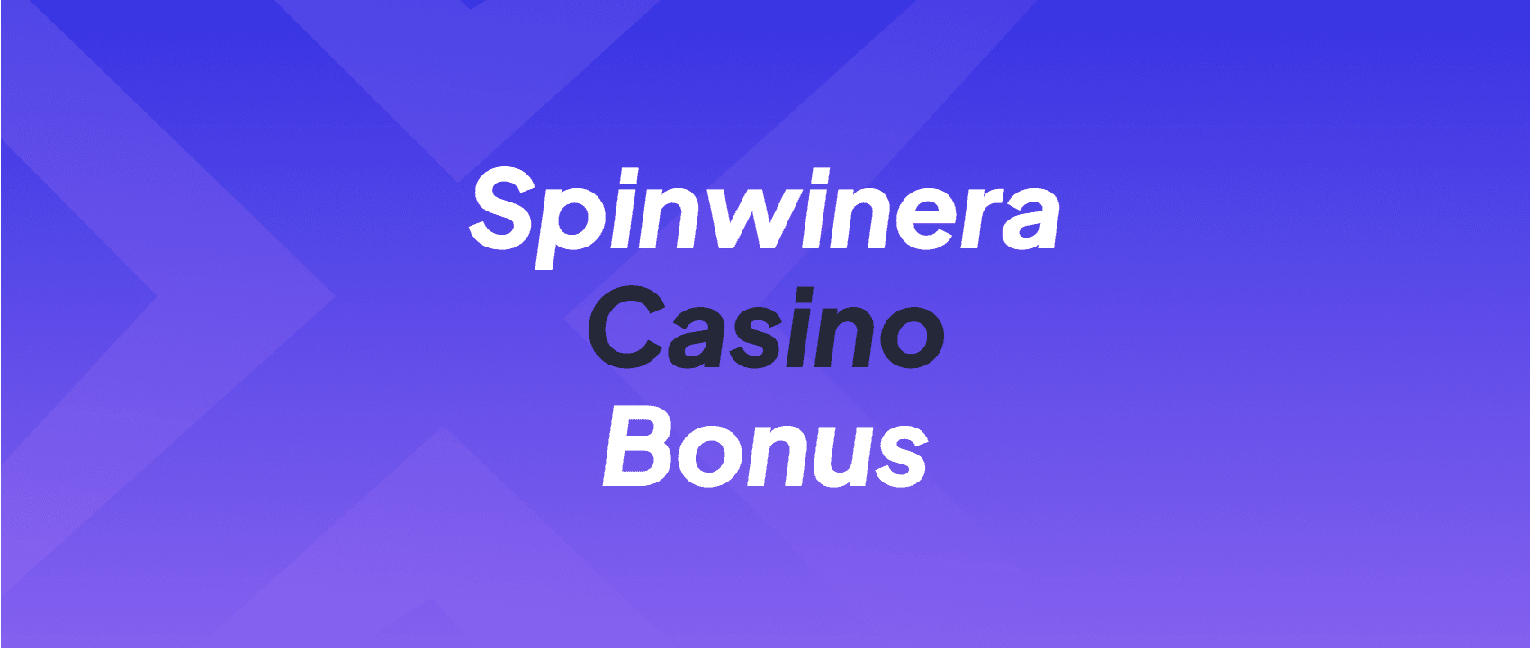 Spinwinera Casino Promo Code