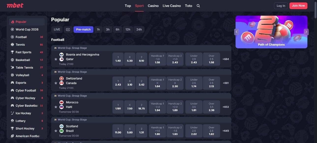 marathonbet betting desktop