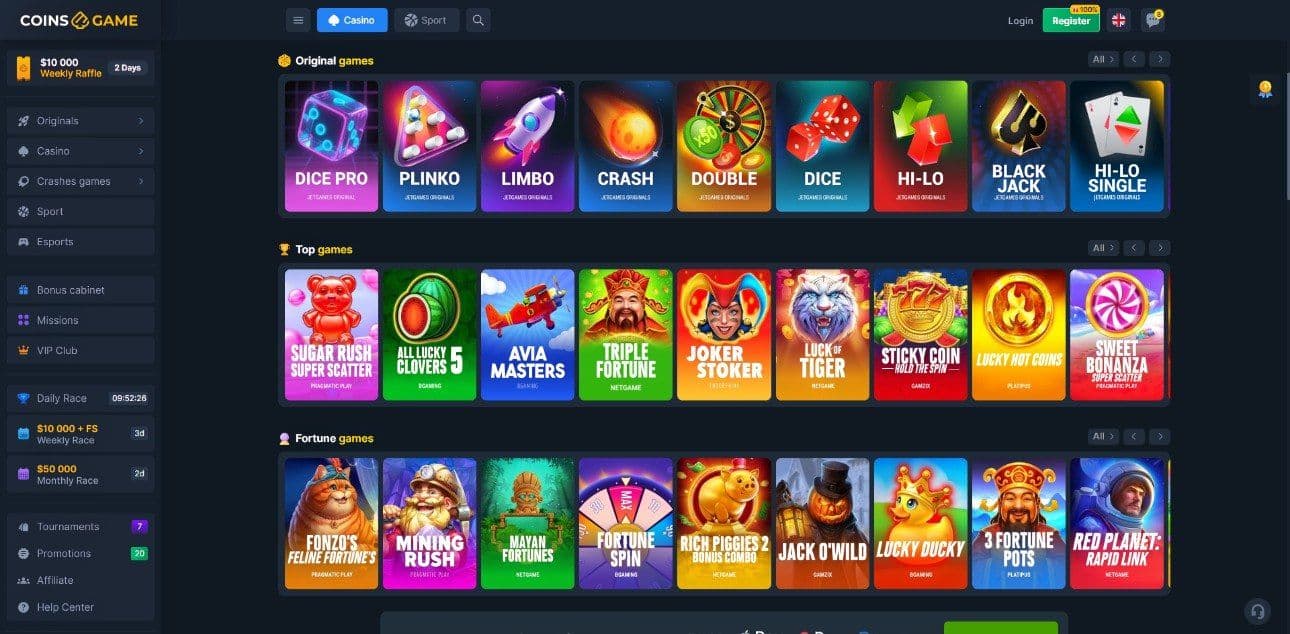coins.game slots desktop