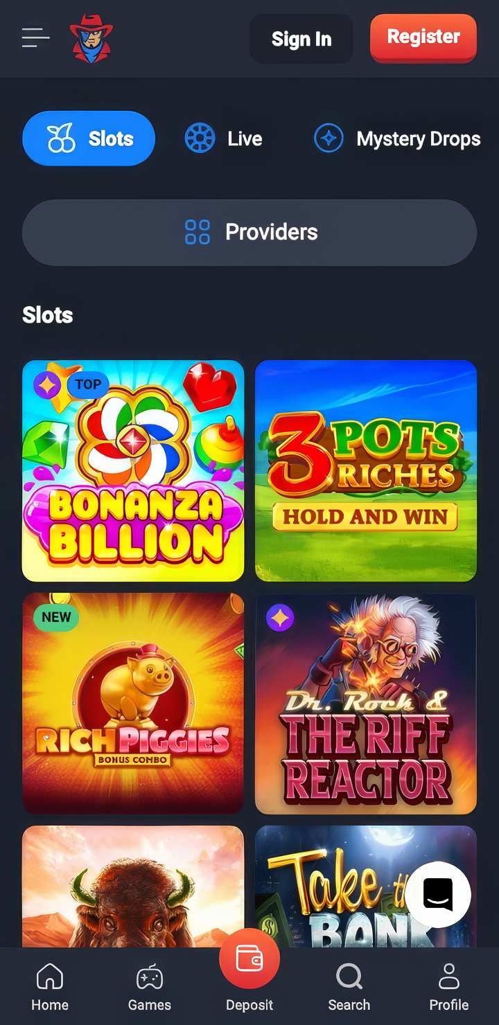 lucky hunter slots mobile