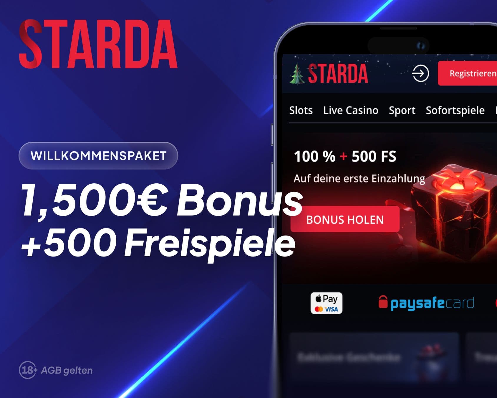 Starda Casino Willkommensbonus