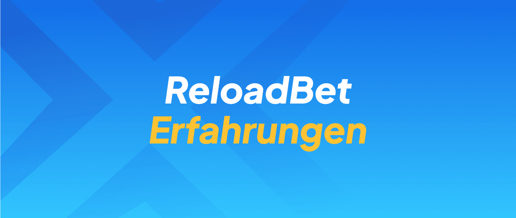 ReloadBet Erfahrungen – ReloadBet: Casino und Sportwetten im Test