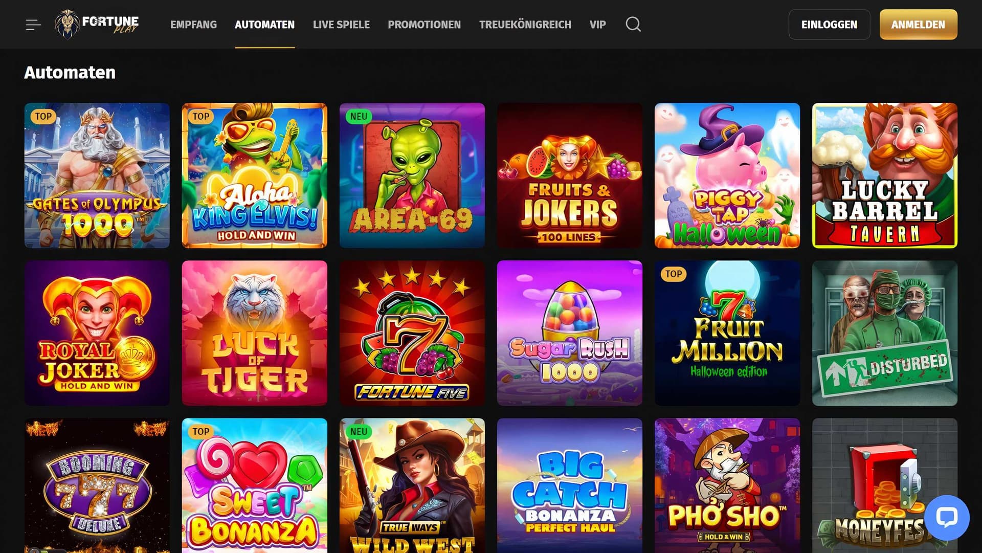 fortuneplay spielautomaten desktop