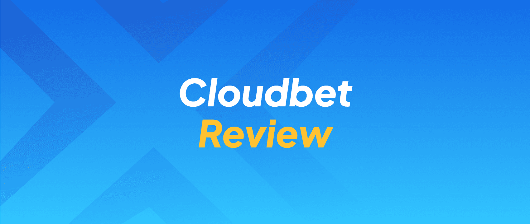 Cloudbet Review
