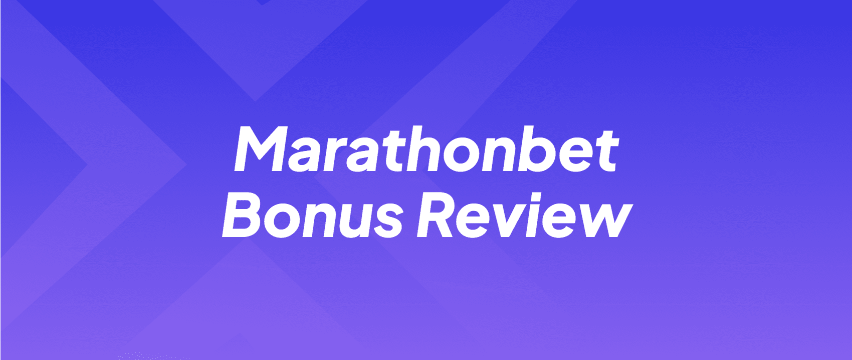 marathonbet sports bonus review