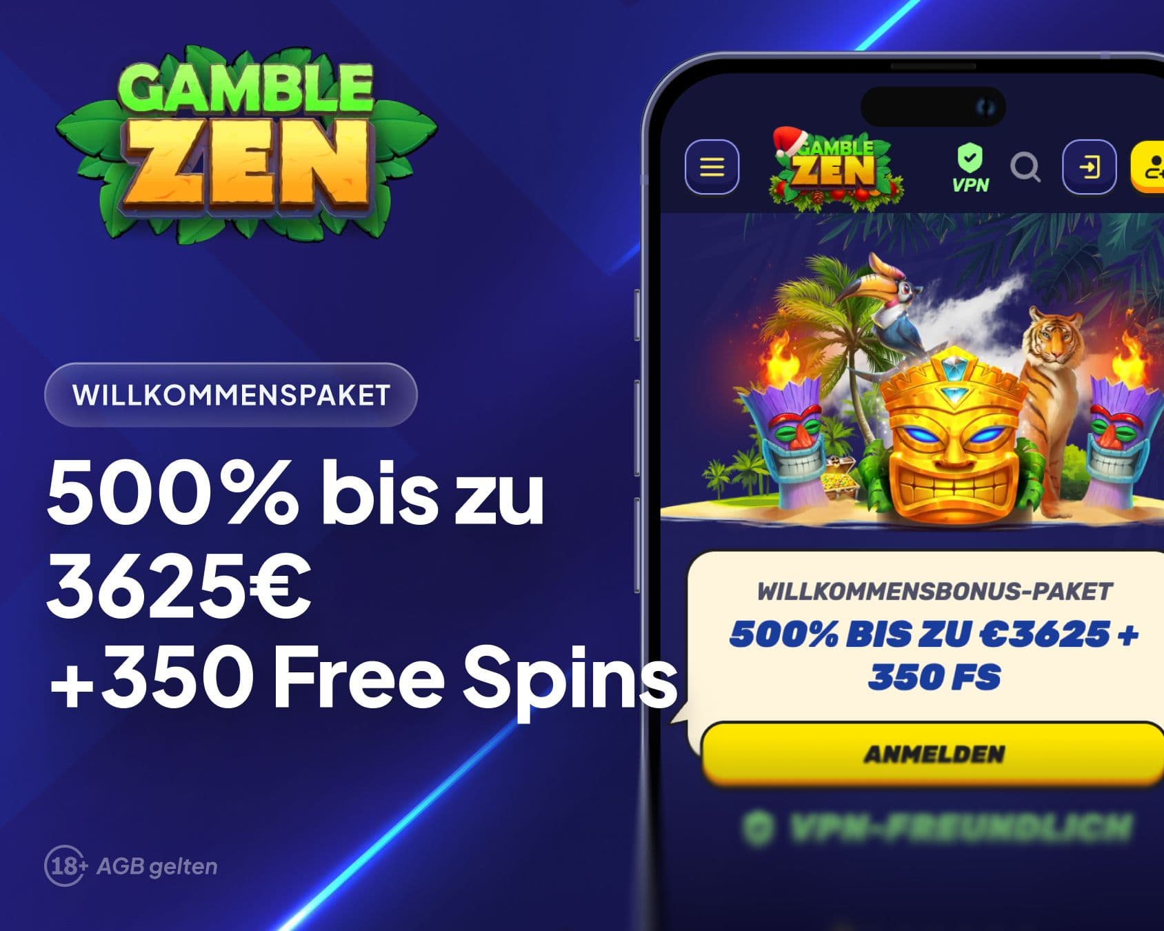 GambleZen Casino Willkommenspaket