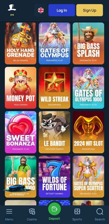 FortuneJack Casino Slots Mobile