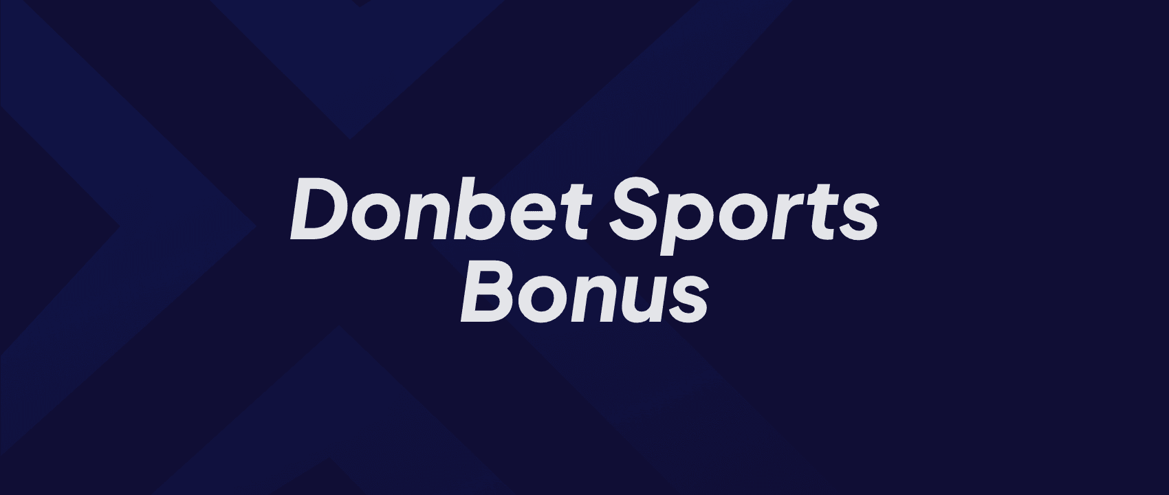 Donbet Sports Bonus