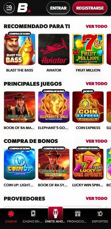 Slots en Betista.