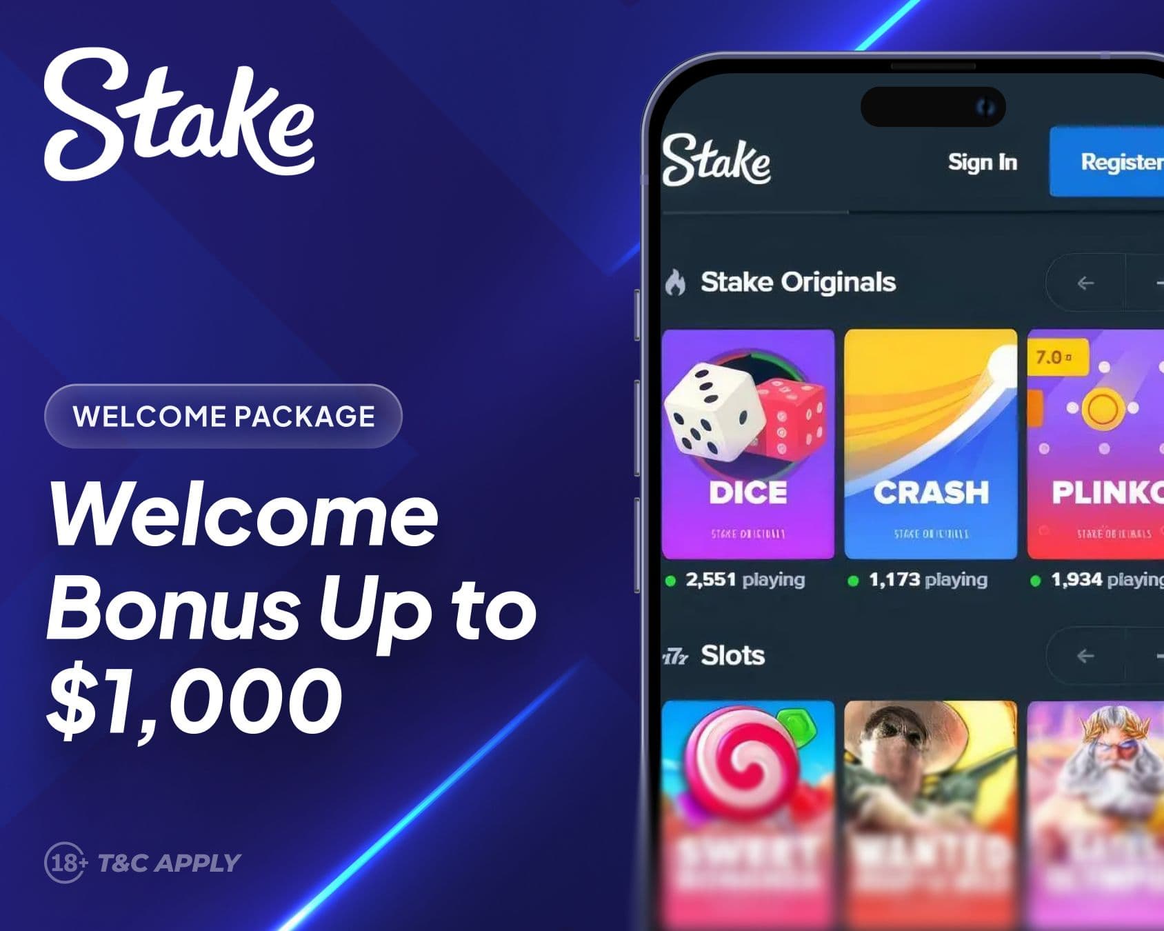 stake.com casino welcome offer