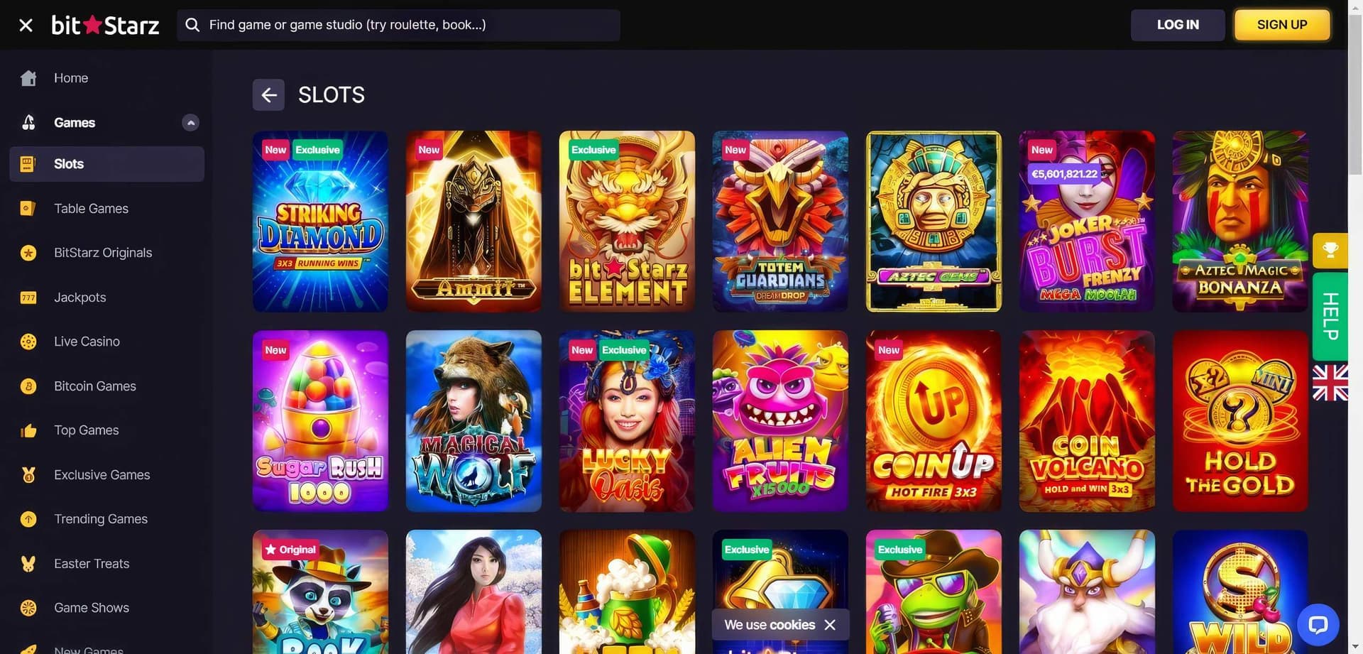 bitstarz slots desktop