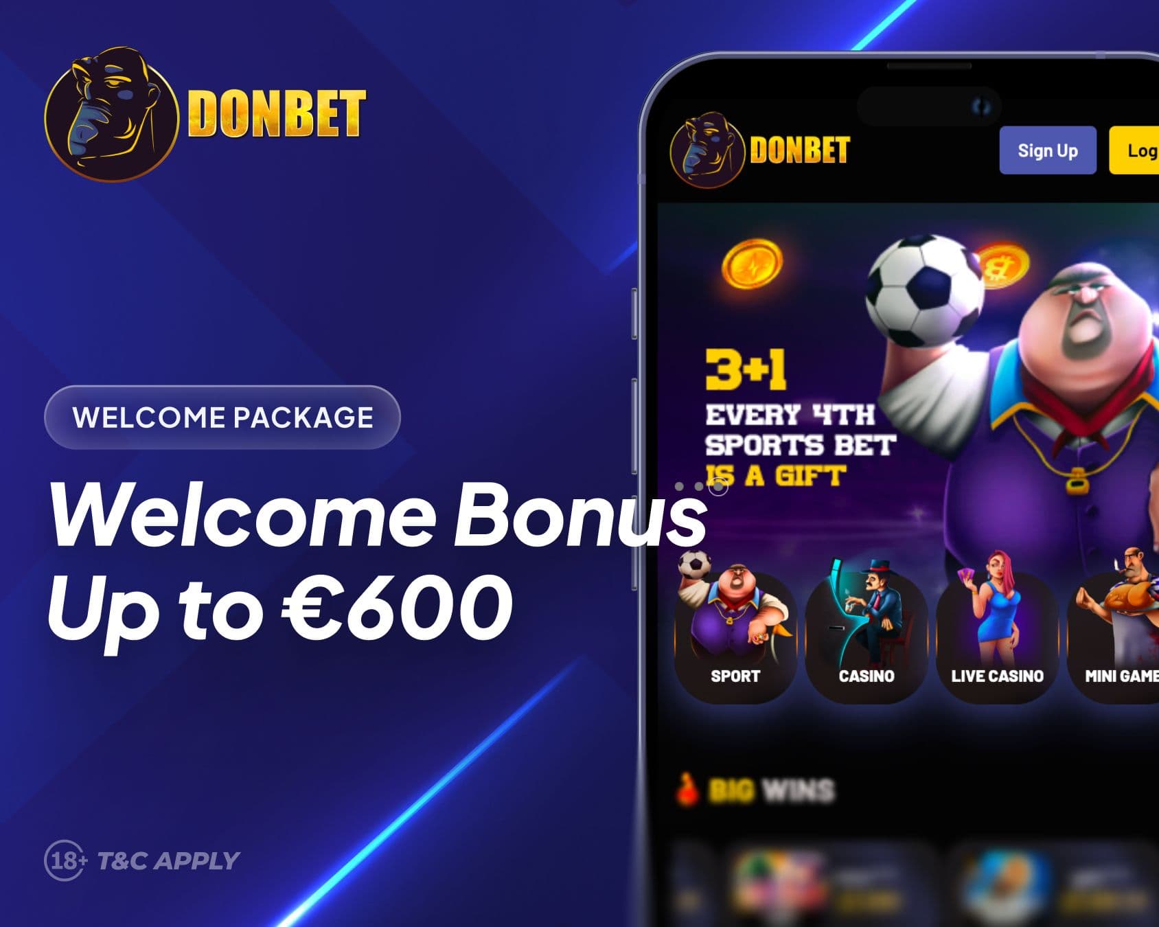 donbet sportsbook welcome offer