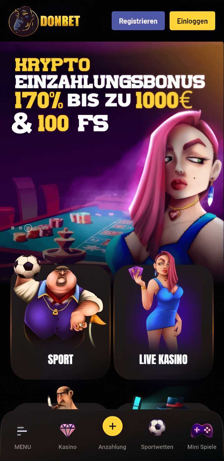 donbet homepage mobile