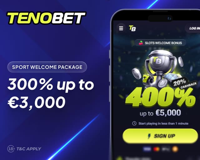 TenoBet Betting Welcome Bonus