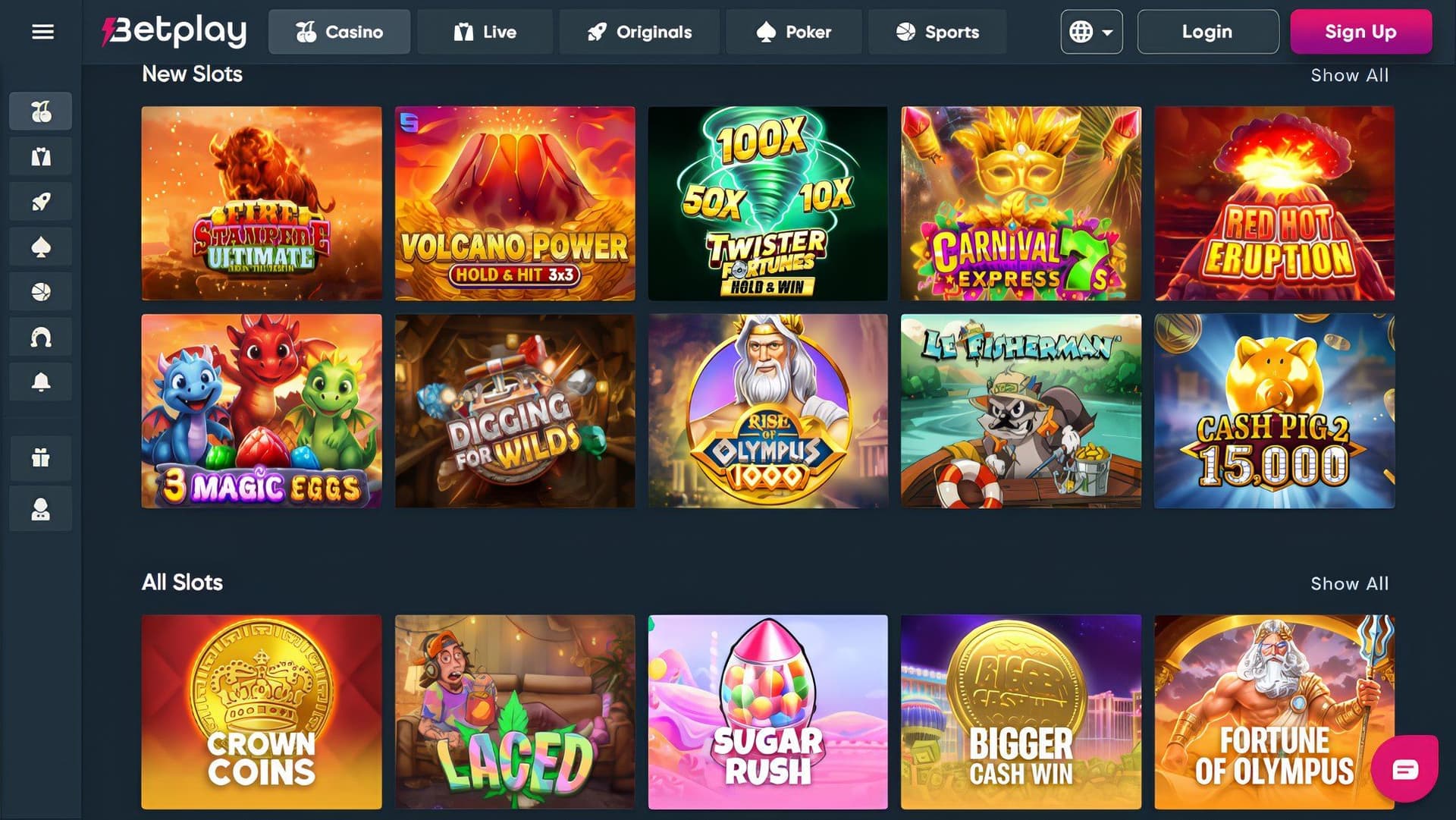 Betplay.io Slots