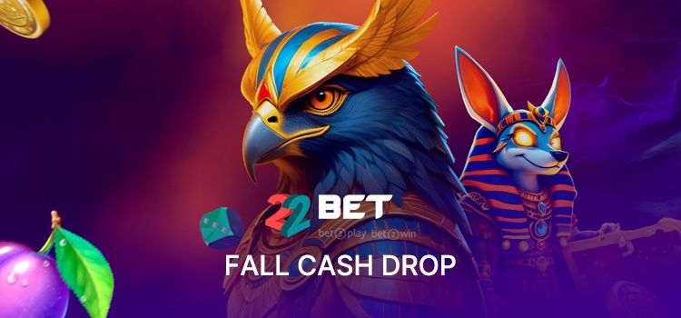 Nehmen Sie am 22Bet Herbst Cashdrop Turnier teil und sichern Sie sich Ihren Anteil an 100.000 €