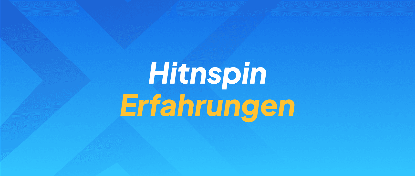 Hitnspin Erfahrungen