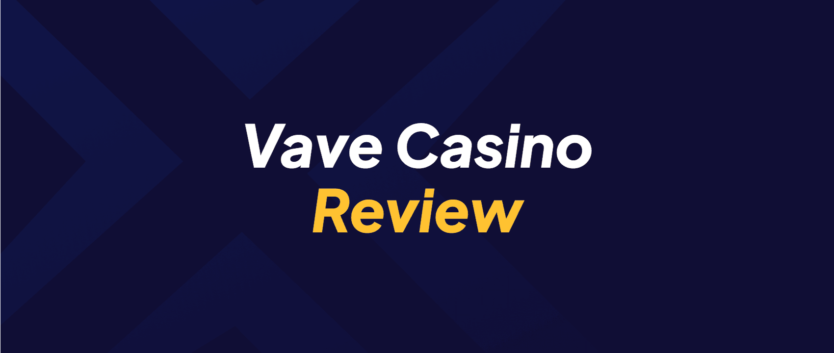 Vave Casino Review